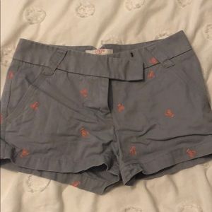 J. Crew Chino Shorts with Lobsters